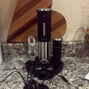 Rabbit Electric Wine Opener Set
